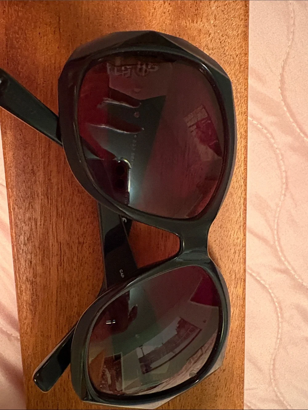 Swarovski Black Jeweled Sunglasses